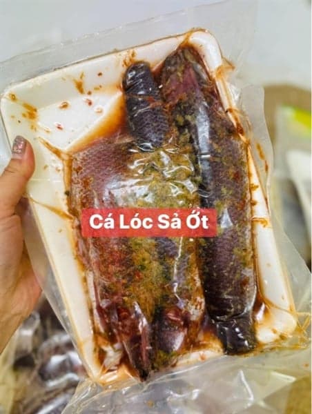 CÁ LÓC SẢ ỚT 雷魚(レモングラス唐辛子) SNAKEHEAD LEMONGRASS CHILI
