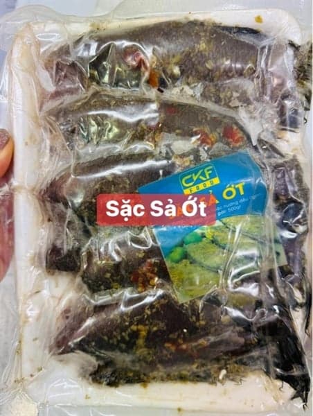 CÁ SẶC SẢ ỚT グラミー(レモングラス唐辛子) GOURAMI LEMONGRASS CHILI